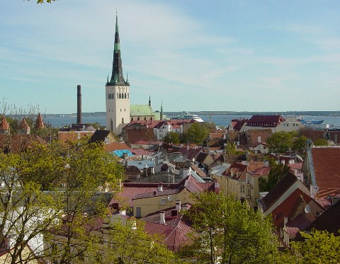Tallinn skyline